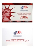 United States Mint Silver Proof 10-Coin Set for 2006 Boxed with Certificate