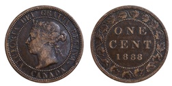 Canada, 1888 Cent, GF