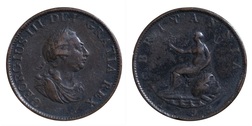 1799 Halfpenny, Fine