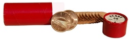 Ireland, Mint Roll of 1967 Pennies, Choice Brilliant Uncirculated. (46) coins in Red tub