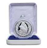 Australia, 5 Dollars 2002 Silver Proof Boxed FDC Rev: The Queen Mother A Celebration of Her Life.