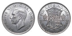 1946 Half crown Mint lustre, EF 25520