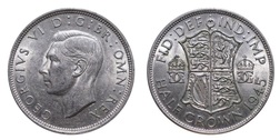1945 Half crown, Mint lustre aEF 11579
