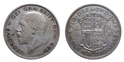 1935 Half crown, GF 75824