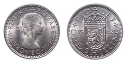 1962 Scot Shilling, UNC