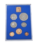 1972 Royal Mint Proof Coin Collection, Second Grade with signs of toning