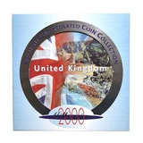2000 UK Brilliant Uncirculated Annual 9 Coin Set, Royal Mint Sealed folder