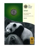 2011 World Wildlife Fund WWF 50p Brilliant Uncirculated Mint Sealed
