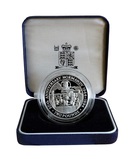 Guernsey Silver Proof £2 - 1994 (Anniversary of Normandy) Cased with Royal Mint Certificate FDC