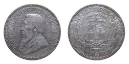1894 South Africa Silver 2 1/2 Shillings, aVF
