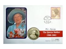 St. Helena, 2000 50 pence 'Celebrate The Life of H.M The Queen Mother' First Day Cover by Mercury, UNC 76368