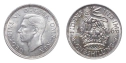 1946 Eng Shilling, EF 36226
