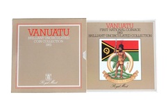 Pre-Owned, Vanuatu, First National Coinage 1983 Brilliant Uncirculated Collection, issued by the Royal Mint