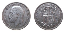 1936 George V Silver Half crown, RGF 78176