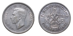 1938 Scot Shilling, VF 78209