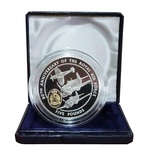 Guernsey, 1998 Five Pounds RAF "80TH ANNIVERSARY of THE ROYAL AIR FORCE" Silver Proof in Cased, FDC