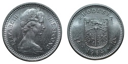 Rhodesia, 1964 Shilling, GVF