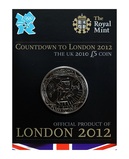 Countdown to London 2012 The UK 2010 £5 issued in a (Presentation Card)