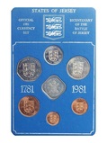 Pre-Owned 1781-1981 Bicentenary of the Battle of Jersey Currency Set,