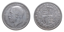 1931 George V Silver Half crown, RGF 27994