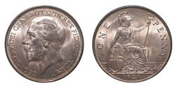 1927 Penny, aUNC Lustre 80108