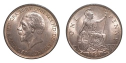 1928 Penny, UNC Lustrous