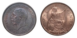 1928 Penny, FAIR/UNC