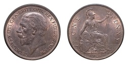 1927 Penny, GVF light lustre