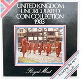 UK, 1983 Brilliant Uncirculated, 'Yeoman Warders' Coin Collection, in Royal Mint sealed Folder