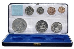 New Zealand, 1969 Year Coin Collection Choice UNC